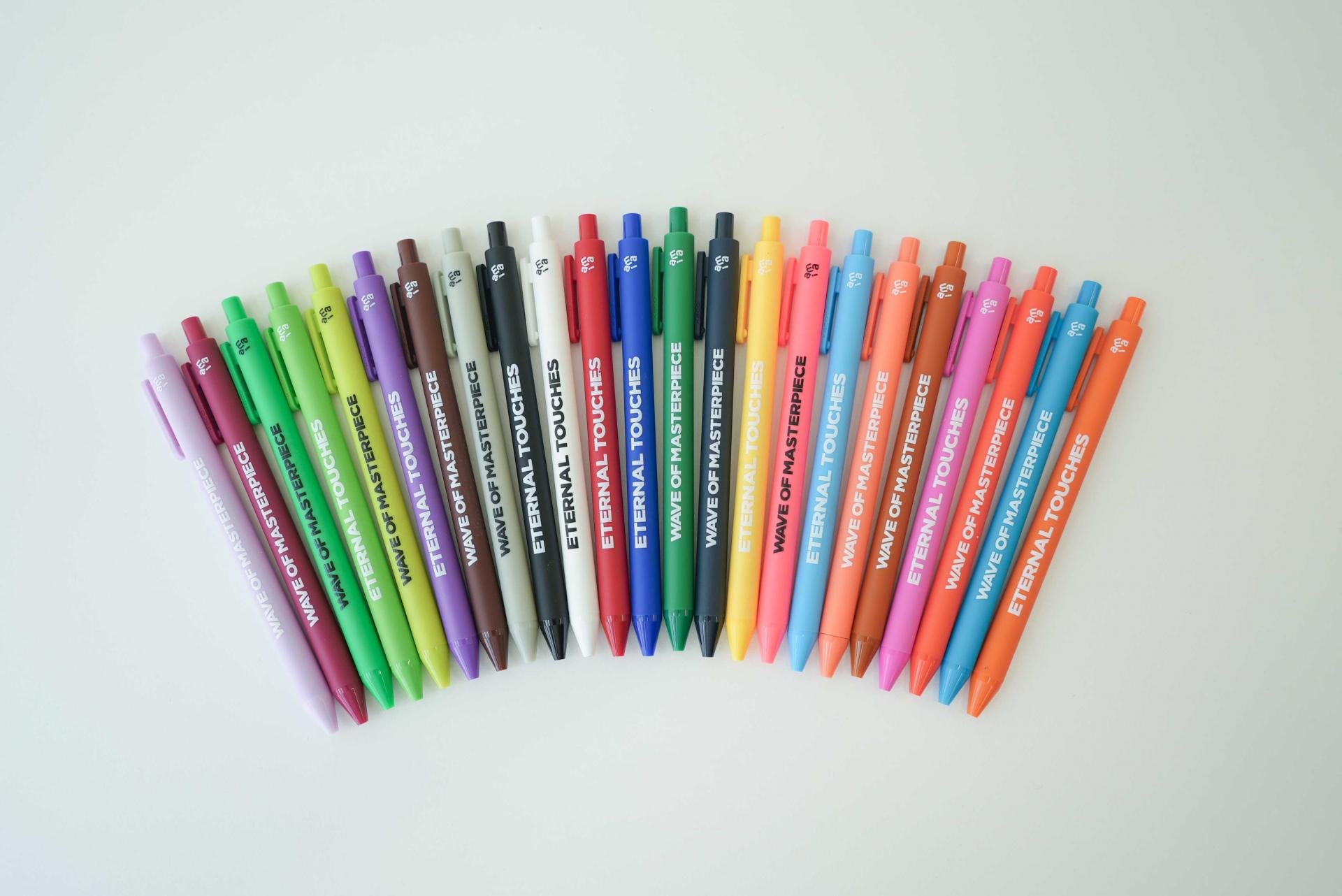 Soft gel pen 0.5mm (Color ink)